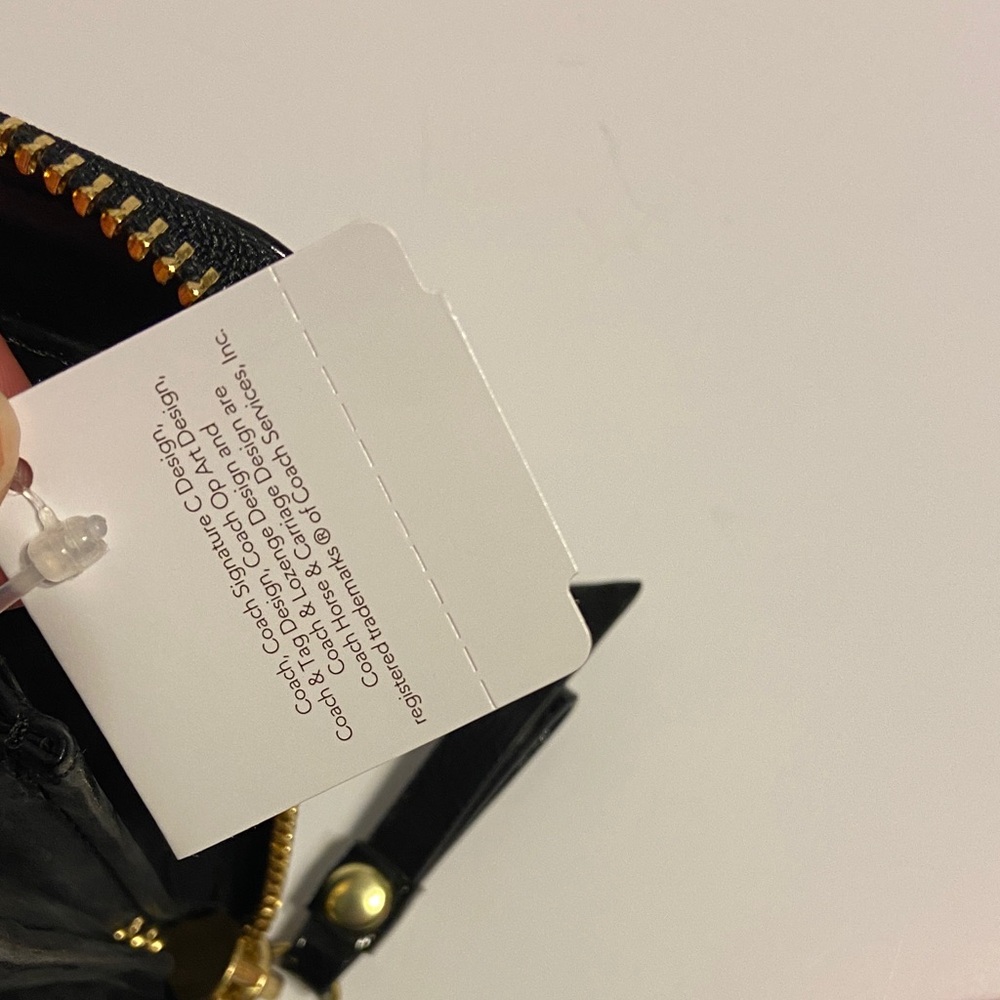 Coach poppy patent Leather long Zip Wallet - Picture 6 of 11